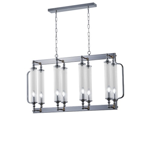 Люстра Crystal Lux TOMAS TOMAS SP8 L1000 CHROME