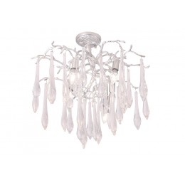 Люстра Crystal Lux REINA PL5 D600 SILVER PATINA