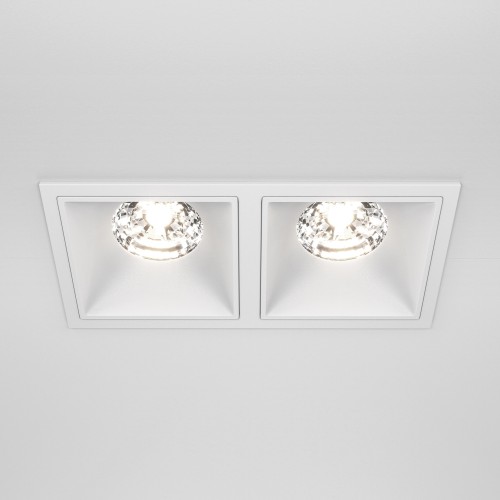 Встраиваемый светильник Maytoni Downlight Alfa LED DL043-02-15W4K-SQ-W