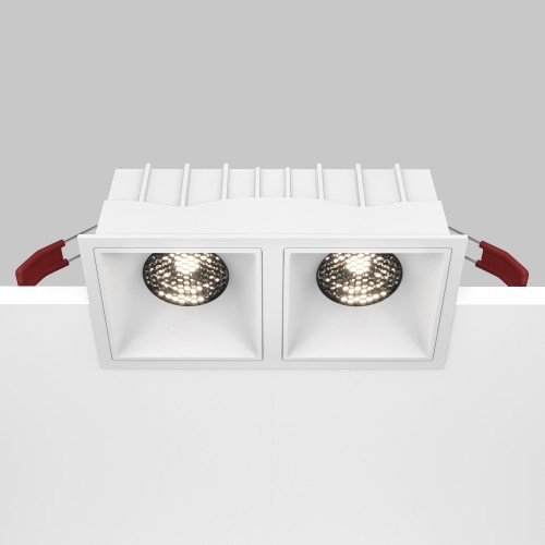 Встраиваемый светильник Maytoni Downlight Alfa LED DL043-02-15W4K-SQ-W