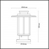 Уличный светильник на столб Odeon Light Mito 4047/1B