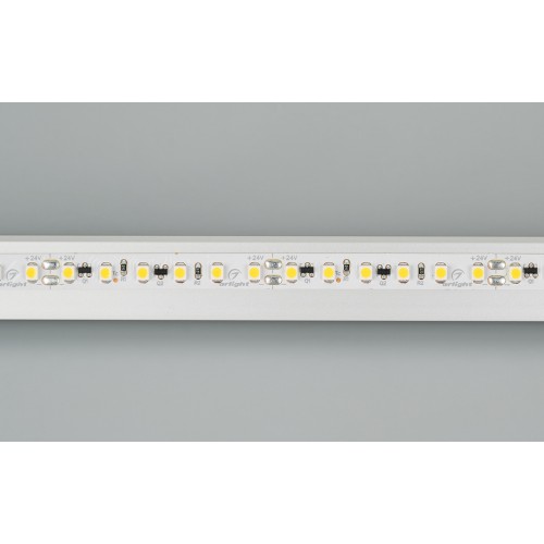 Светодиодная лента IC-A120-8mm 24V Warm2700 (9.6 W/m, IP20, 3528, 10m) (Arlight, стабилизированная)