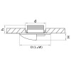 Светильник точечный встраиваемый Lumina 212157