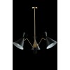 Люстра Crystal Lux JOVEN SP3 GOLD/BLACK