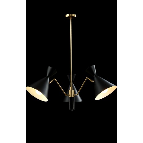 Люстра Crystal Lux JOVEN SP3 GOLD/BLACK