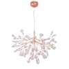 Светильник подвесной Crystal Lux EVITA EVITA SP63 COPPER/TRANSPARENT