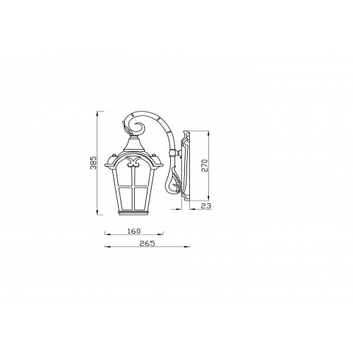 Бра Maytoni Albion O413WL-01BZ