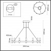 Люстра Odeon Light Candel 5009/48L