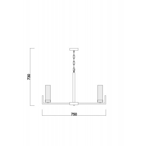 Подвесной светильник Freya Modern Adeline FR5214PL-08CH