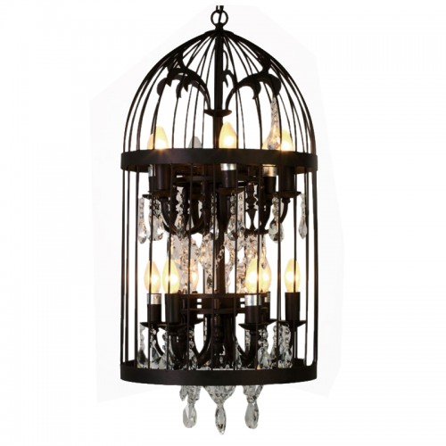 Люстра MAK-interior BIRDCAGE BC08-12S