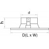 Рамка для точечного светильника Domino Lightstar 214613