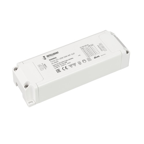 INTELLIGENT ARLIGHT Диммер TUYA-201-40W-DIM-WF-SUF (230V, 433MHz, 700-1200mA) (IARL, -)