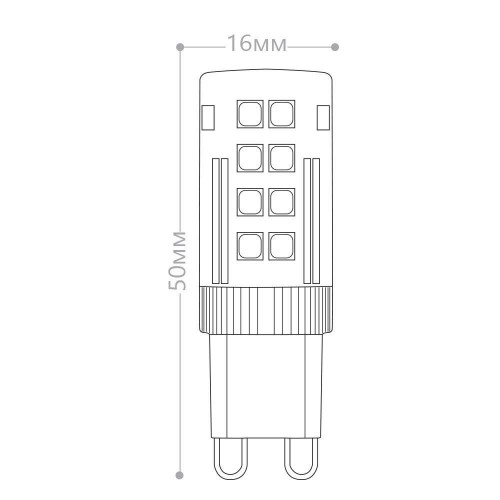 Светодиодная лампа Feron G9 5W 4000K 25770