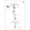 Светильник подвесной с противовесом Sassari 6905Z