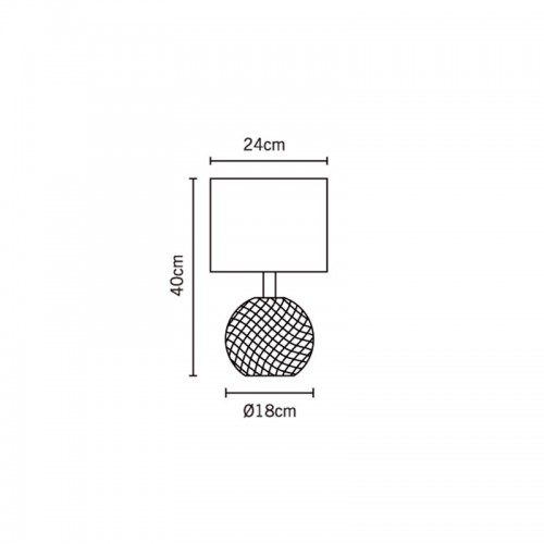 Настольная лампа Fabbian D82B0101