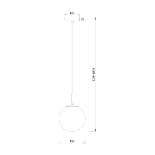 Подвесной светильник Freya Modern Moricio FR5140PL-01GB