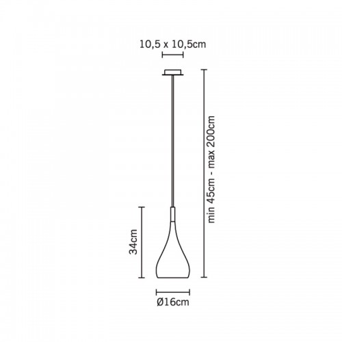 Подвесной светильник Fabbian Bijou D75A0502