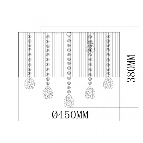 Люстра MW-Light Жаклин 465016906