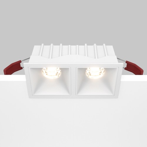 Встраиваемый светильник Maytoni Downlight Alfa LED DL043-02-10W3K-SQ-W