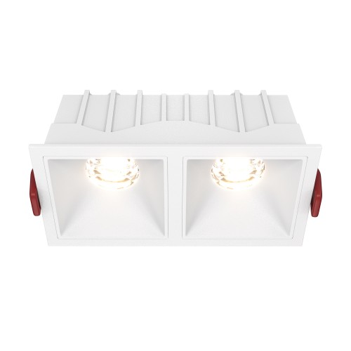 Встраиваемый светильник Maytoni Downlight Alfa LED DL043-02-10W3K-SQ-W