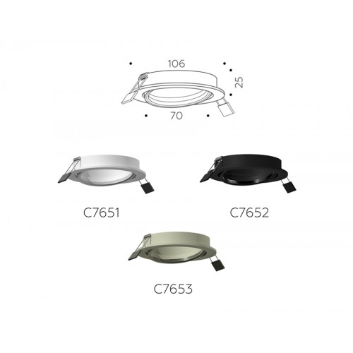 Корпус светильника Ambrella DIY Spot C7651