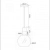 Подвесной светильник JULIUS 34438/40/65