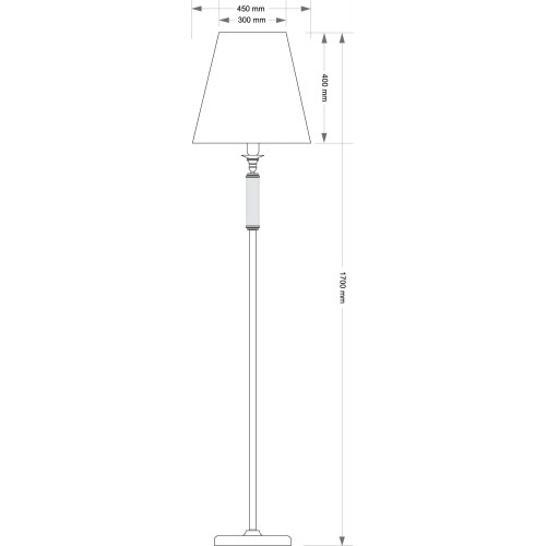 Торшер Kutek NAPOLI NAP-LS-1(N/A)