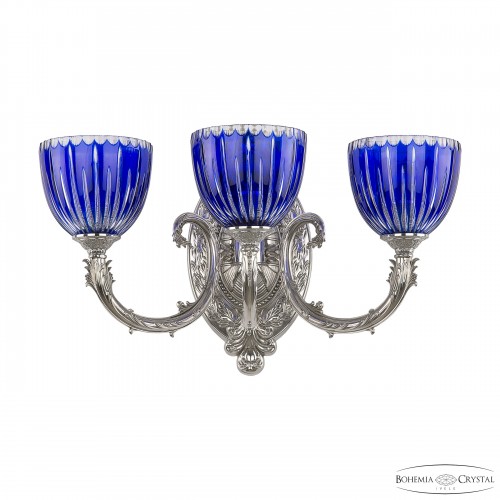 Бра Bohemia Ivele Crystal Florence 7109B12/3/210 Ni P1 U Clear-Blue/H-1K