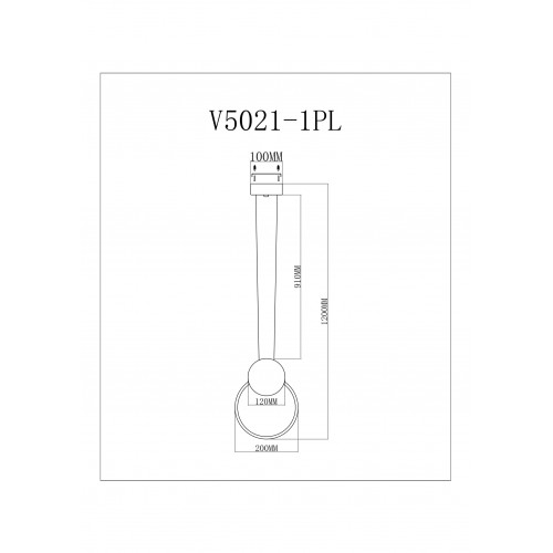 Светильник Moderli Store V5021-1PL