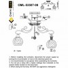 Люстра потолочная Omnilux Sanalvò OML-53507-08