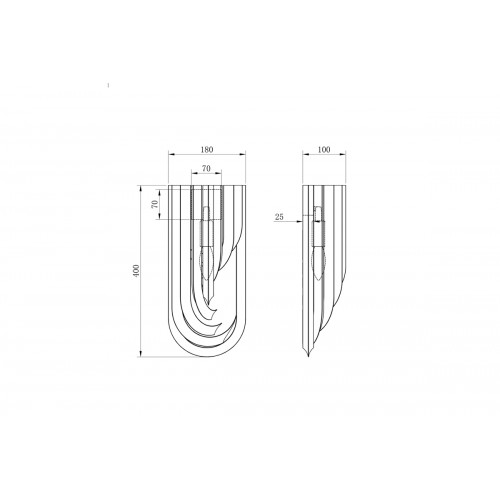 Бра Garda Decor K2KR116-1