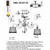 Люстра потолочная Omnilux Campovaglio OML-54107-03