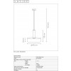 Светильник подвесной Lucide GIADA 30472/40/02