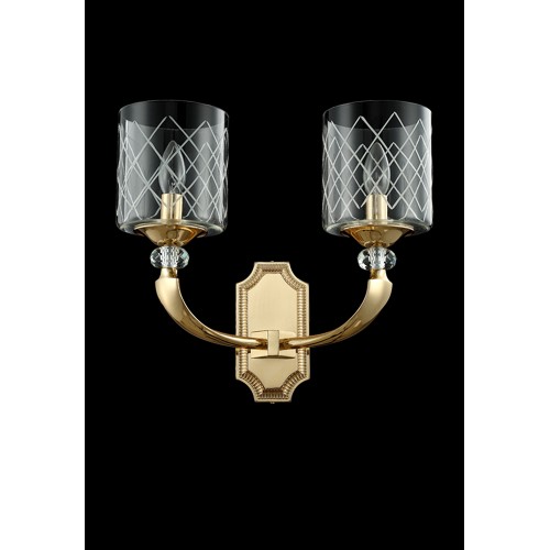 Бра Crystal Lux GRACIA AP2 GOLD