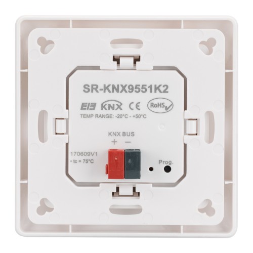 Панель Knob SR-KN9551K2-UP White (KNX, DIM) (Arlight)