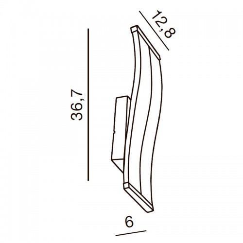 Бра Azzardo Bertone wall AZ1291