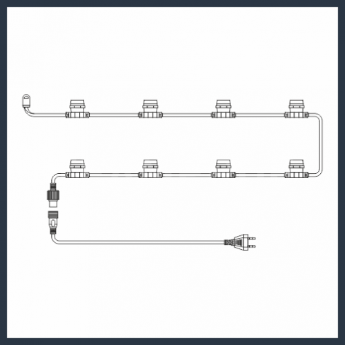 Белт-лайт шаг 40 Teamprof TPF-BL2-50M-125-B