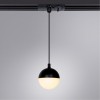 Трековый светильник Arte Lamp VIRGO A4564PL-1BK