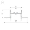 Тройник ARLIGHT SL-LINIA45-FANTOM 030107