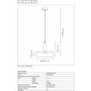 Светильник подвесной Lucide GIADA 30472/30/02