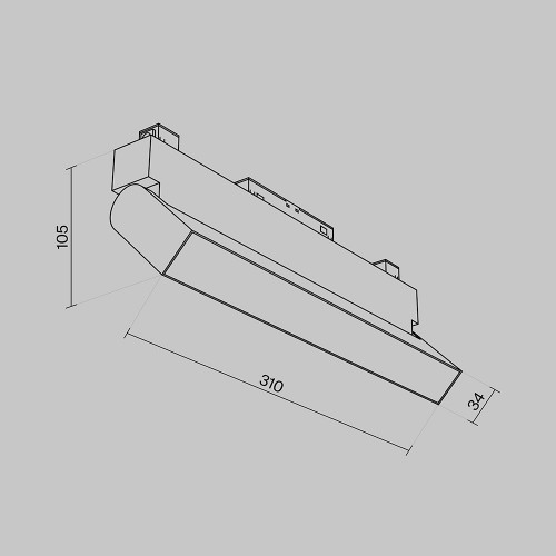 Трековый светильник Maytoni Technical TR075-2-20W3K-W