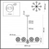 Люстра Odeon Light GREENI 5026/8