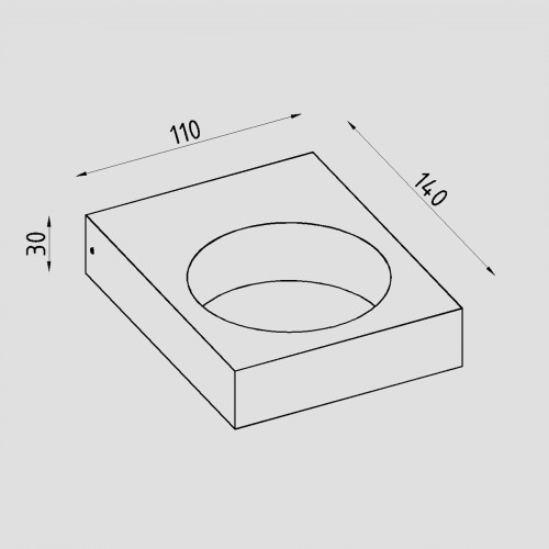 Светильник накладной Lighttech Lapis LTL08003