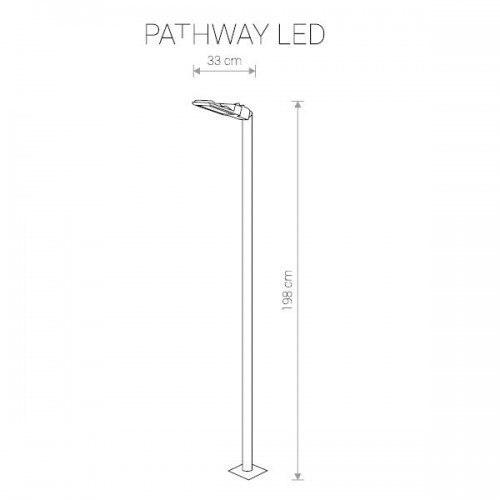 Фонарь уличный PATHWAY LED 9252