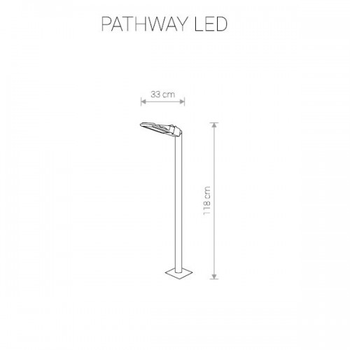 Cветильник уличный PATHWAY LED 9420