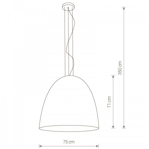 Светильник подвесной Nowodvorski EGG XL 9026