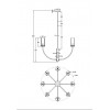 Подвесной светильник Maytoni Neoclassic Arco MOD223PL-08BS