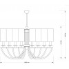 Люстра Kutek LEA LEA-ZW-6(Z/A)
