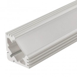 Алюминиевый Профиль ARLIGHT PDS45-T-2000 ANOD White 018264