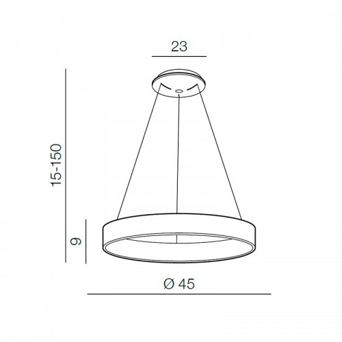 Подвесная люстра Azzardo Silvam 45 Pendant AZ3344